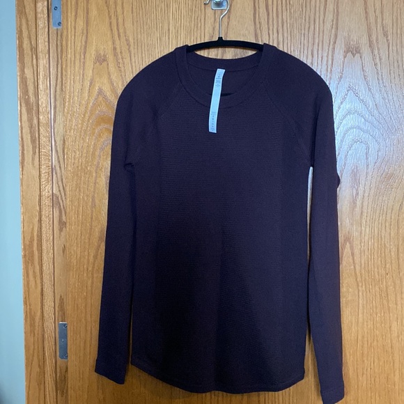 Lululemon burgundy sweater - Picture 2 of 6